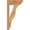 Ekena Millwork Funston Slat Rough Sawn Outlooker, Western Red Cedar, 6"W x 14"D x 26"H OUT06X14X26FST06RWR - alternate 3
